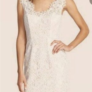 Shoshanna Womens Dress Lined Lacy Fitted Built In Bra Knee Length Party,…